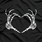 Skeleton Hand Heart T-Shirt