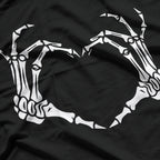 Skeleton Hand Heart T-Shirt