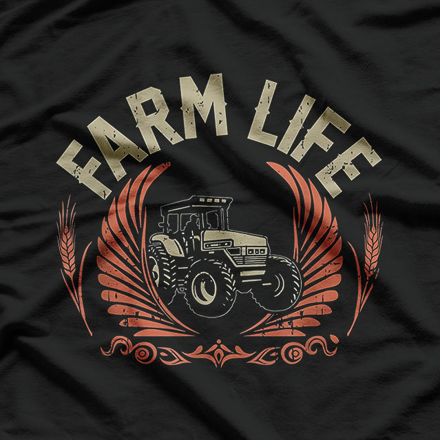 Farmer Tractor - Farm Life T-Shirt