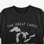 The Great Lakes: Shark-Free and Unsalted T-Shirt