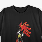 Stop Staring at My Cock, Hilarious Chicken Humor T-Shirt