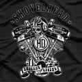 Shovelhead American Classic Motorcycle T-Shirt