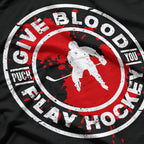 Give Blood, Play Hockey T-Shirt