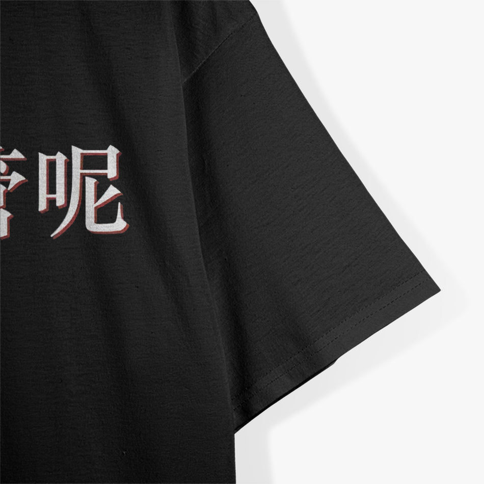 "I Don’t Care" in Chinese T-Shirt