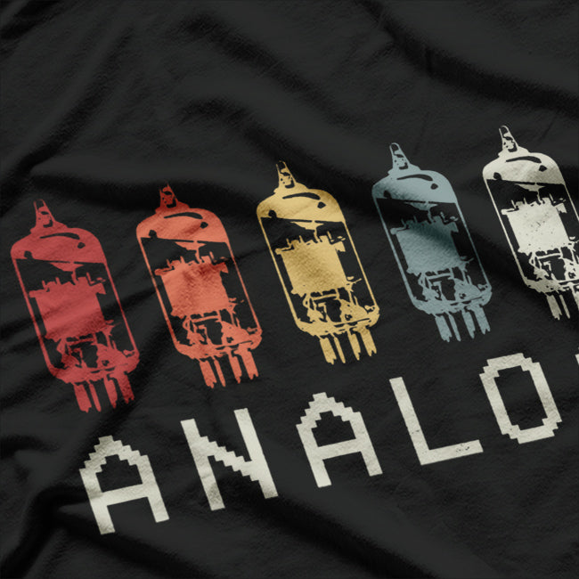 Vacuum Amp Analog: Classic Tube Sound T-Shirt