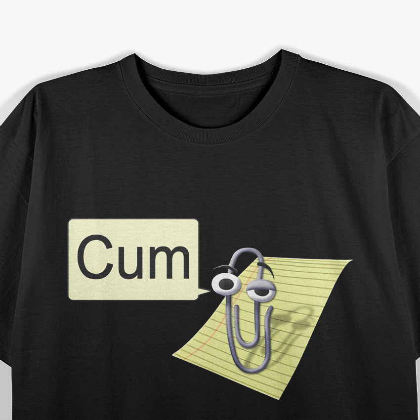 Clippy Cum T-Shirt