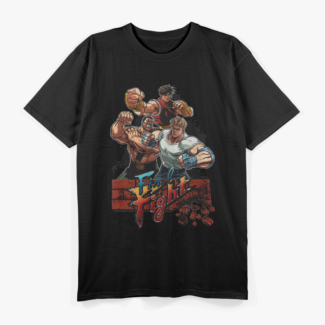 Final Fight – Retro Arcade Beat ‘Em Up Gaming T-Shirt