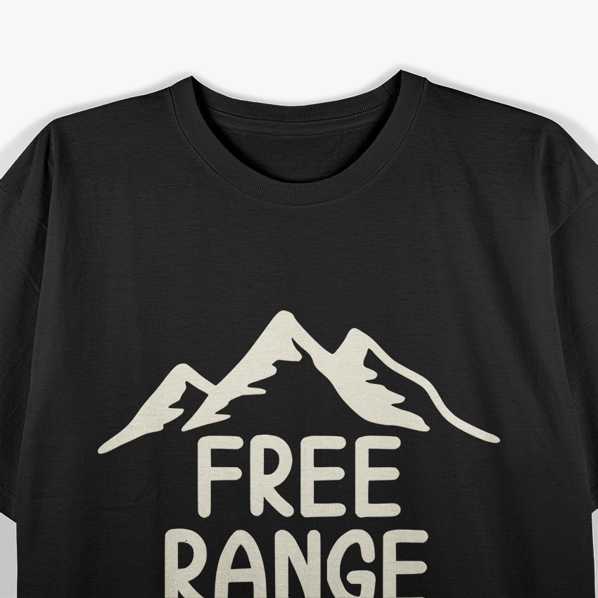 Free Range Humans Funny Novelty Gift Humor Premium T-Shirt