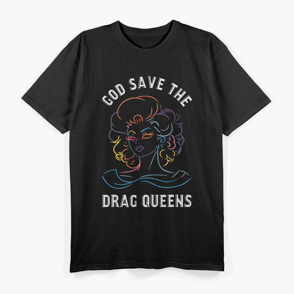 Groovy Drag Queen  Funny Pride Celebration Graphic T-Shirt