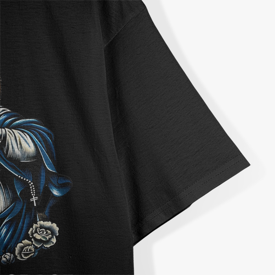 Hail Mary Full of Grace Punch the Devil in the Face Catholic T-Shirt