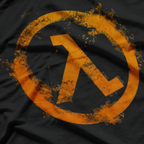Half Life Art Work Retro Vintage T-Shirt