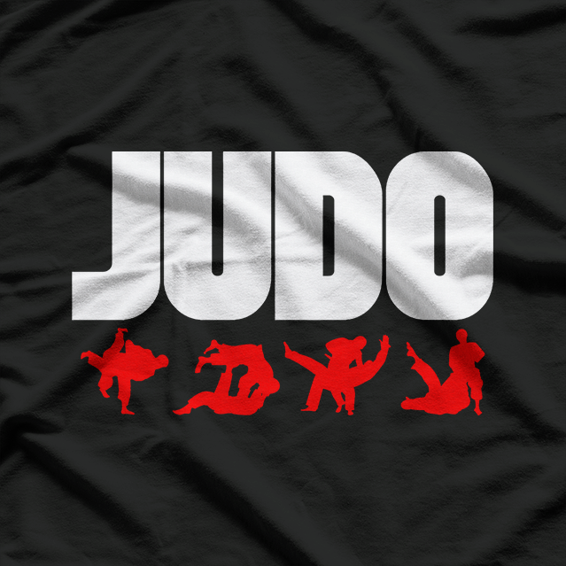 Martial Arts Lover Graphic Judo Sport Retro T-Shirt