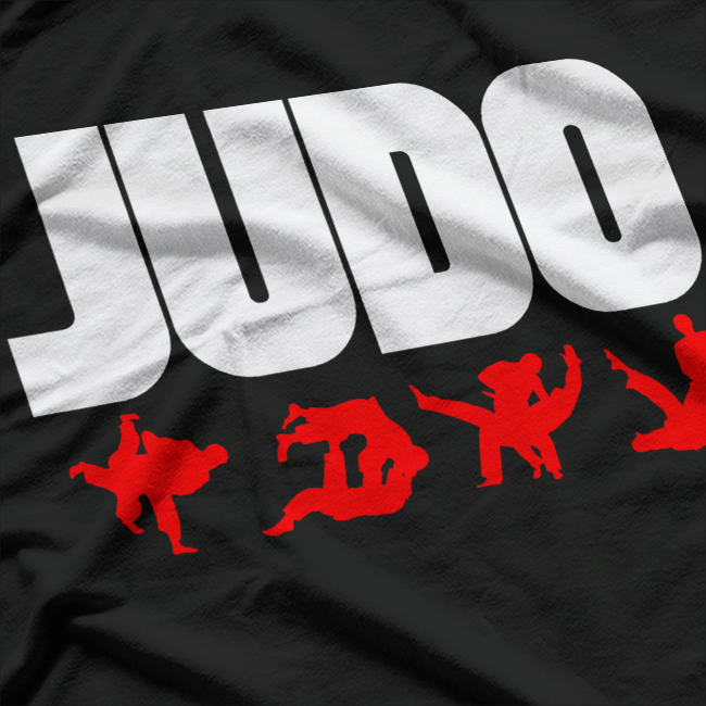 Martial Arts Lover Graphic Judo Sport Retro T-Shirt