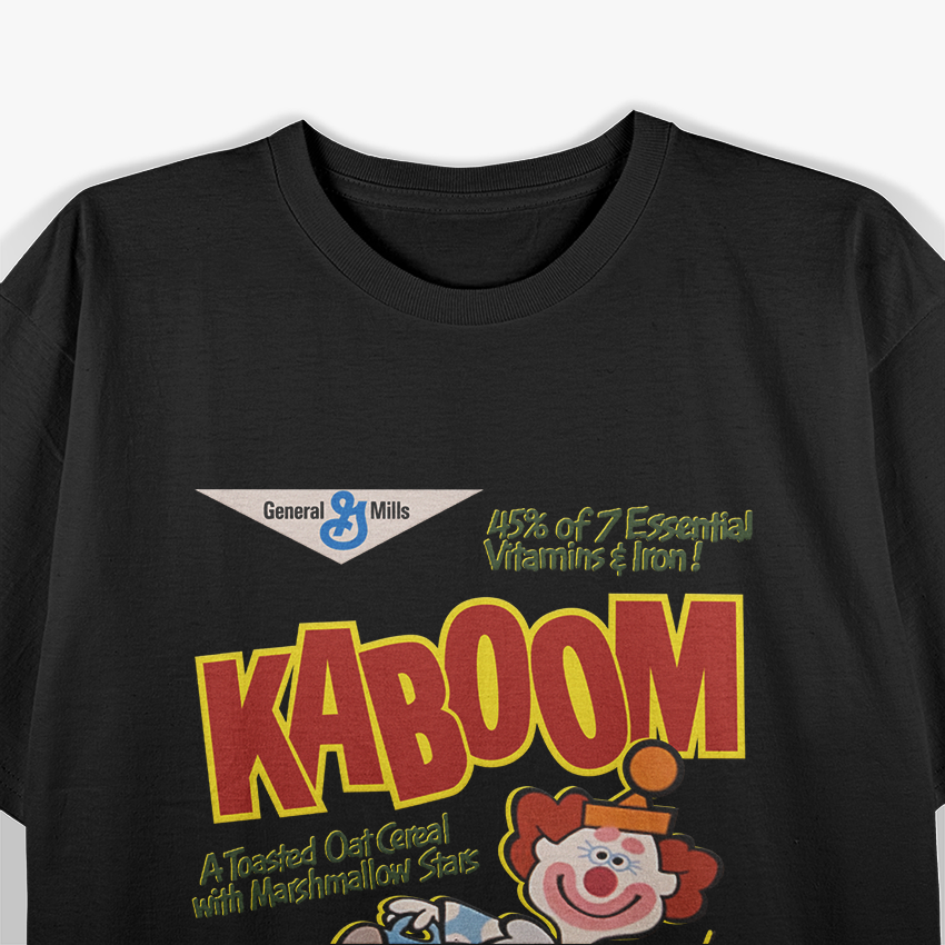 Boom Crunch Cereal – Flavor Explosion T-Shirt