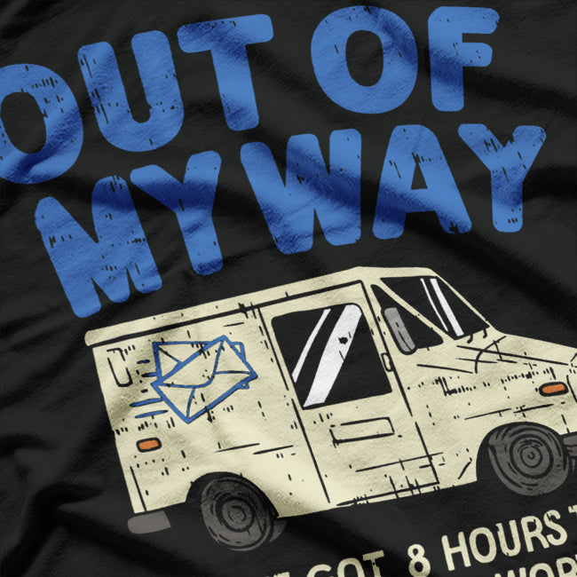 Delivery Driver Funny Delivery Truck Logistics Work T-Shirt