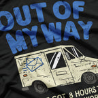 Delivery Driver Funny Delivery Truck Logistics Work T-Shirt