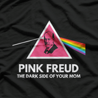 Retro Psychology Humor – Dark Side of Your Mom Quote T-Shirt