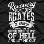 Recovery Quote Sobriety One Day at a Time Inspirational T-Shirt