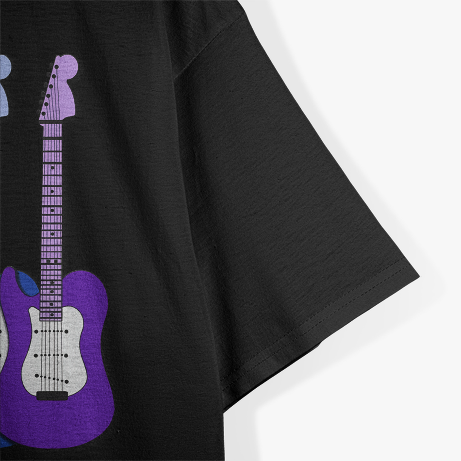 Rainbow Guitar Pride – Music Lover T-Shirt