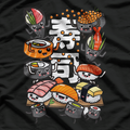 Sushi Lover Humor – Funny Foodie Shirt for Japanese Food Fans T-Shirt