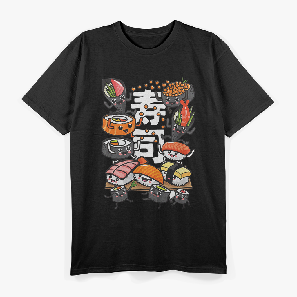 Sushi Lover Humor – Funny Foodie Shirt for Japanese Food Fans T-Shirt