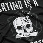 Action Skull Edgy and Bold Skull Design T-Shirt