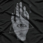 Hand of the Mysteries: Sacred Alchemy & Occult Geometry T-Shirt
