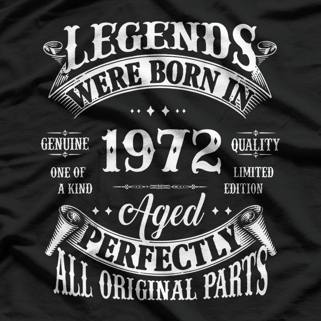 43rd Birthday Vintage - Legends Born in 1979 Retro T-Shirt