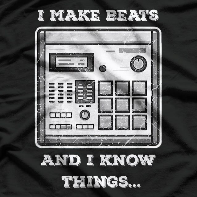 I Make Beats and I Know Things: Music Producer T-Shirt