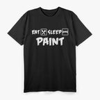 Eat Sleep Paint Repeat Artist T-Shirt