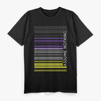 Assume Nothing: Nonbinary Flag Barcode Statement T-Shirt