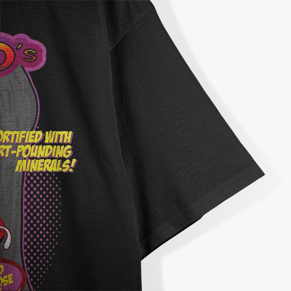 Funny Mothman Cereal – Cryptid Monster Mashup Parody T-Shirt