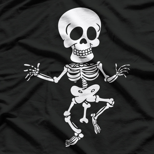 Funny Skeleton: Bones on Dick T-Shirt