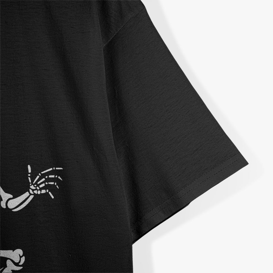 Funny Skeleton: Bones on Dick T-Shirt