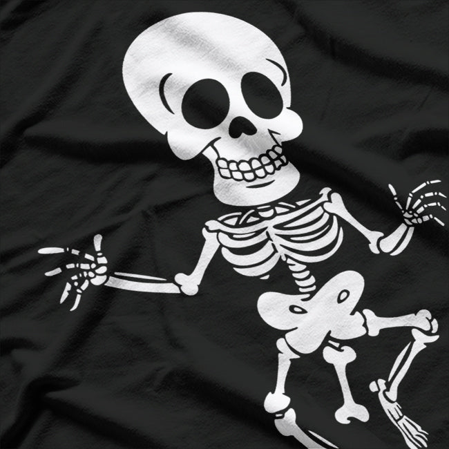 Funny Skeleton: Bones on Dick T-Shirt