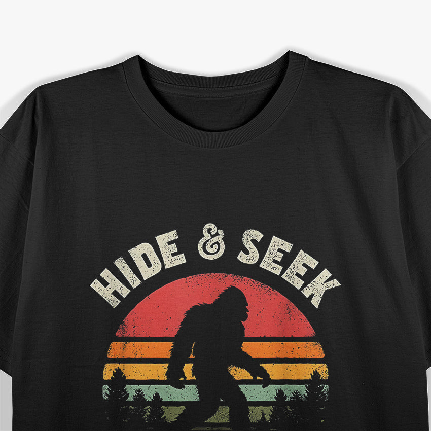 Bigfoot Hide and Seek World Champion – Funny Sasquatch T-Shirt