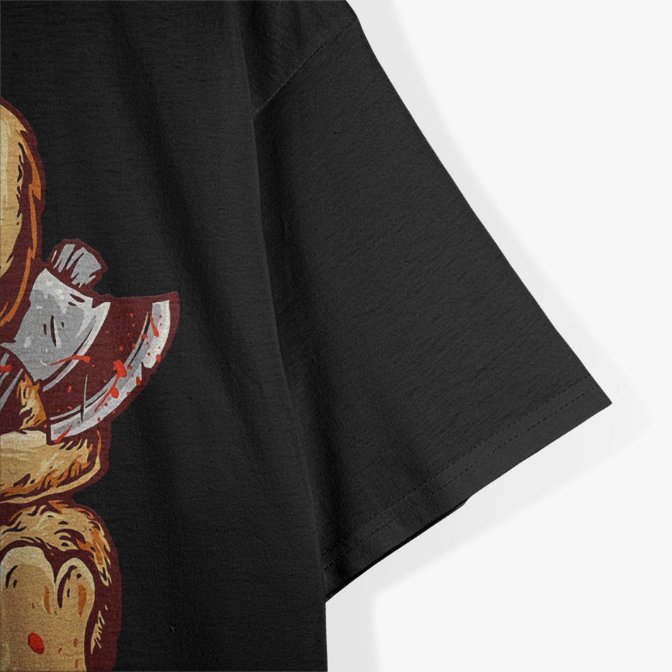 Creepy Bloody Rabbit Doll: Horror Vibes T-Shirt