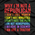 Why I’m Not a Republican: Question Everything T-Shirt