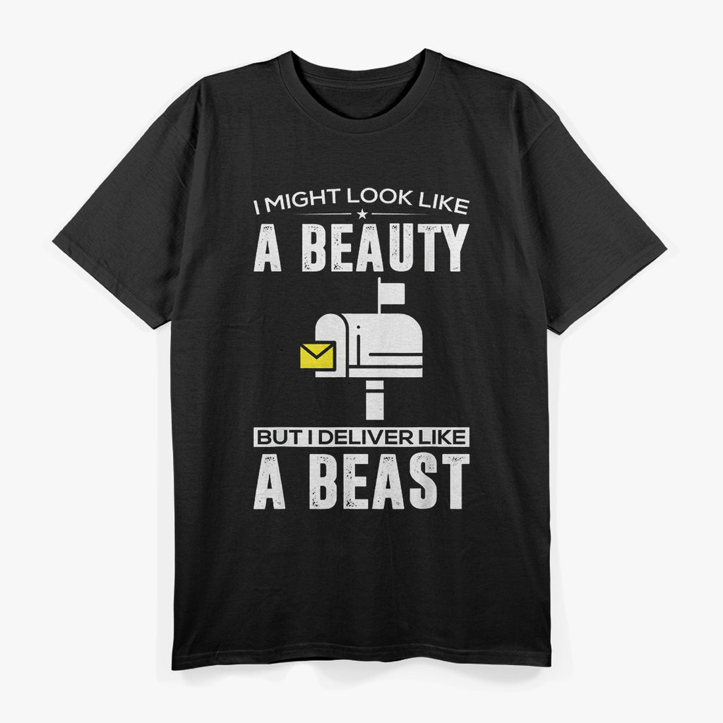 Cute Mail Carrier Funny Postal Worker T-Shirt