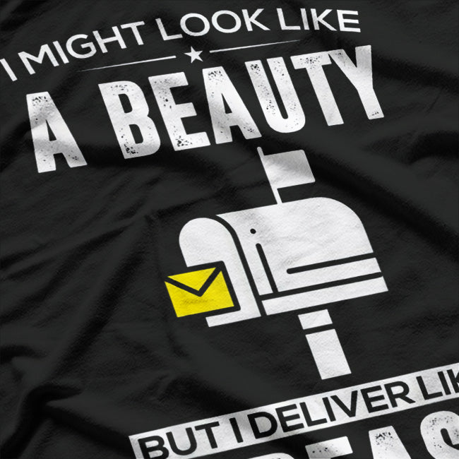 Cute Mail Carrier Funny Postal Worker T-Shirt