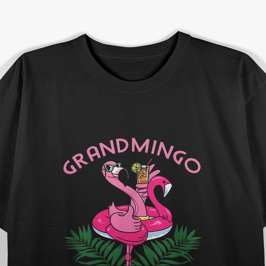 Grandmingo: The Coolest Grandmother Flamingo T-Shirt