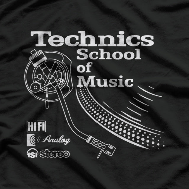 Technics School of Music: Master the Sound T-Shirt