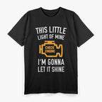 This Little Light of Mine: Check Engine Humor T-Shirt