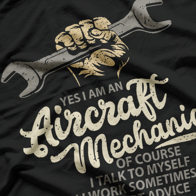 Aircraft Mechanic Vintage Aviation Repair T-Shirt