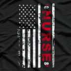 American Nurse Flag RN Nurse MD Shirt Medical T-Shirt