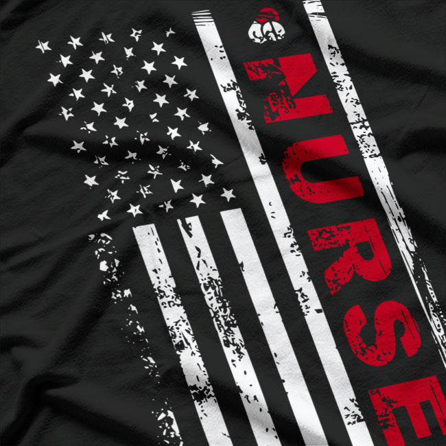 American Nurse Flag RN Nurse MD Shirt Medical T-Shirt