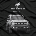 Classic Bronco Inspired  Vintage Off-Road Adventure Graphic  T-Shirt
