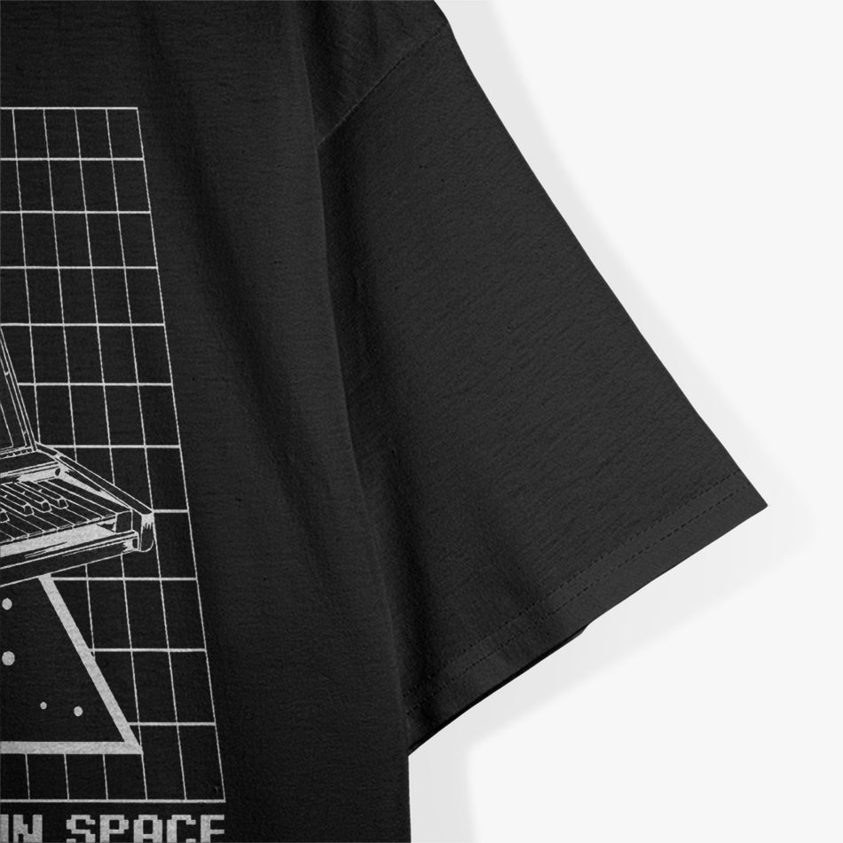 Cats on Synthesizers in Space – Funny Musician Retro T-Shirt