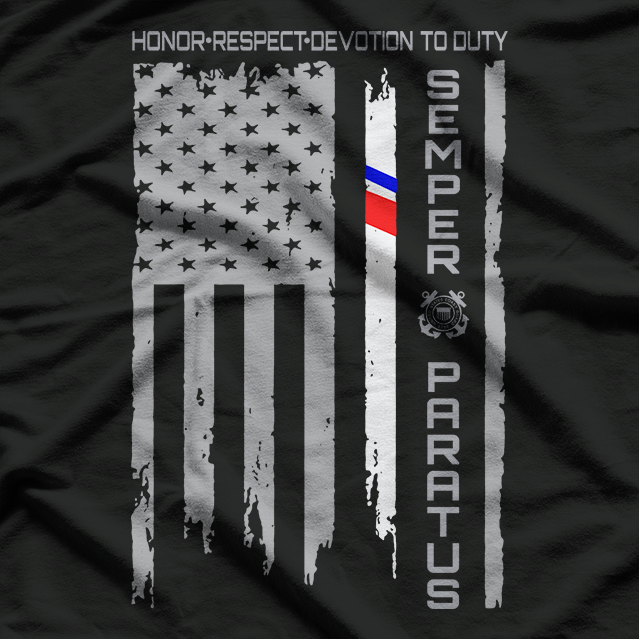 Guardians of the Coast: Honor, Respect, Devotion T-Shirt