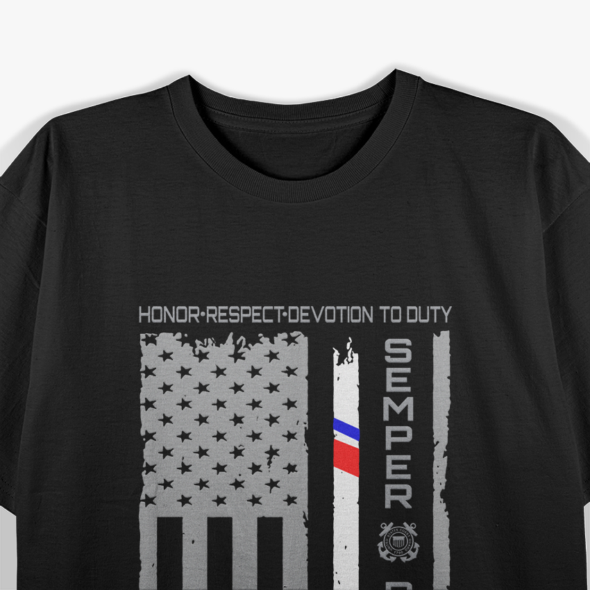 Guardians of the Coast: Honor, Respect, Devotion T-Shirt